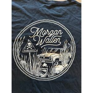 Morgan Wallen Country Concert Tour Tee T-Shirt Top Next Level size XL